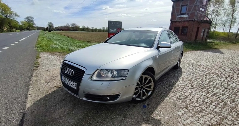 Audi A6 cena 22900 przebieg: 335000, rok produkcji 2004 z Karlino małe 704